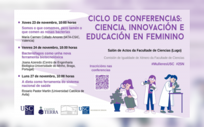Conferencias: Ciencia, innovación y educación en femenino