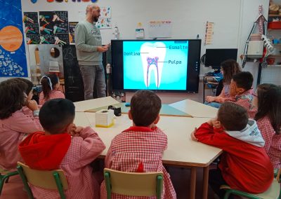 Jornadas de educación en salud oral con los más pequeños de la provincia de Lugo.