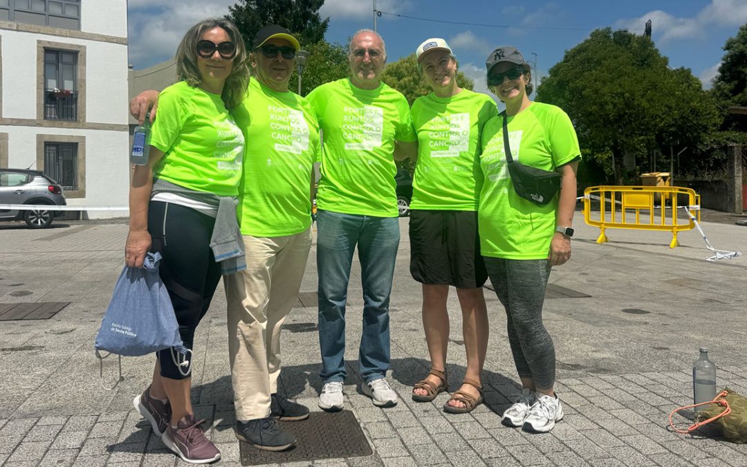 Participamos na andaina solidaria en Outeiro de Rei