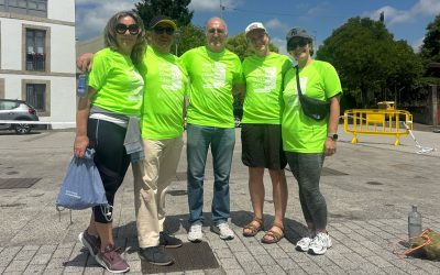 Participamos na andaina solidaria en Outeiro de Rei